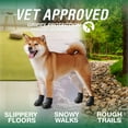 thumbnail image 3 of ZDM Dog Shoes for Medium Dogs, Large Waterproof Dog Boots for Winter Snow, Summer Hot Pavement, Dog Booties & Paw Protectors Size 3, 3 of 6