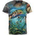 thumbnail image 2 of Muskie Pêchant Partout sur le T-Shirt pour Hommes, 2 of 2
