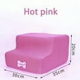 thumbnail image 2 of New Breathable Mesh Foldable Pet Stairs Detachable Pet Bed Cat Dog Ramp 2 Steps, 2 of 2