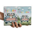 thumbnail image 3 of Happy Easter Scottish Fold American Flag Truck Travel Passport Wallet Cat Lover Kitten Owner Gifts PU Leather Passport Holder Cover - 03001, 3 of 5