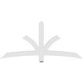 thumbnail image 4 of 72"W x 33"H x 2"D x 4"F, 11/12 Pitch, Davenport Architectural Grade PVC Gable Bracket, 4 of 8