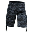 thumbnail image 7 of Gubotare Camo Shorts for Men Classic Relaxed Fit Cargo Short Multi-Pocket Outdoor Shorts (CE5,36), 7 of 7