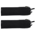 thumbnail image 4 of FOMIYES  2 Pcs Locomotive Handlebar Cover Motorcycle Replacement Grip Black, 4 of 8