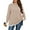 1# Khaki, variant on LANREMON Womens Tops Long Sleeve Shirts for Women Plus Size Womens Clothes Crew Neck Fall Tops for Womens Plus Size Tops Lightweight Winter Black 2XL