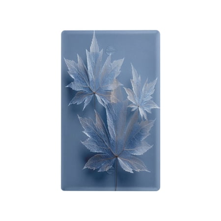 Light Switch Cover Switch Plate Outlet Cover Plug Cover for Electrical Toggle Switch Glass Mapleleaves