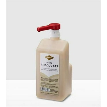 Fontana White Chocolate Mocha Sauce with Pump, 63 fl oz