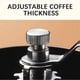 thumbnail image 5 of Manual Coffee Grinder with Ceramic Burr - Dual Bearing Hand Crank Mill for Effortless Grinding, Adjustable Coarseness, Glass Hopper, 5 of 5