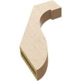 thumbnail image 6 of Ekena Millwork 3"W x 16"D x 22"H Del Monte Rough Cedar Woodgrain TimberThane Knee Brace, Primed, 6 of 6