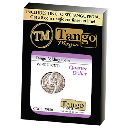 UPC 640823510975 product image for Tango Folding Coin Quarter Dollar Traditional Single Cut (D0180) by Tango | upcitemdb.com