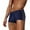 Dark Blue, variant on XBASW Mens Swim Trunks Quick Dry Swim Shorts Beach Swimsuit with Zipper Pockets S-XL