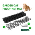 thumbnail image 2 of 10x alfombrillas para gatos de jardín, antigatos, evita que las mascotas se alejen de la red, tapón de excavación, alfombrilla disuasoria para gatos, Soledad almohadilla para excrementos de gato, 2 of 10