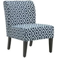 thumbnail image 1 of HOMCOM Accent Chair Slipper Side Chair for Living Room with Wood Legs Grey, 1 of 10