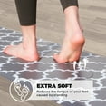 thumbnail image 7 of KOKHUB Kitchen Mat,1/2 Inch Thick Cushioned Anti Fatigue Waterproof Kitchen Rugs,Comfort Standing Desk Mat, Kitchen Floor Mat Non-Skid & Washable for Home, Office, Sink,"17.3x60"- Grey, 7 of 7