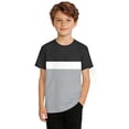 thumbnail image 4 of T-Shirt pour Enfants, Manches Courtes à Col Rond avec Motif Imprimé, Haut de Sport Décontracté pour Garçons et Filles 2-13 Ans, 4 of 6