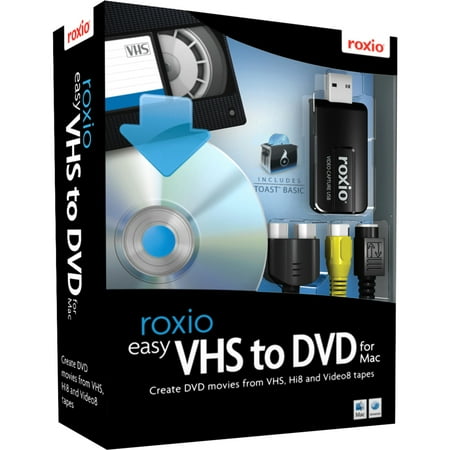 Roxio Easy VHS To DVD For Mac
