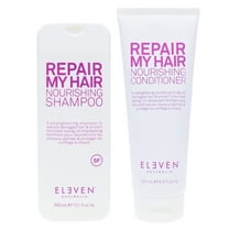 ELEVEN Australia Repair My Hair Nourishing Shampoo 10.1 oz & Repair My Hair Nourishing Conditioner 6.8 oz Combo Pack