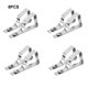 thumbnail image 3 of Inteprter Plata Nunca te preocupes por el mantel desordenado con clips para , multifuncional y ajustable, duradero Mostrada Acero inoxidable 8 Uds., 3 of 6