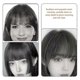 thumbnail image 3 of 3 Pcs Gabor Wigs Women Bangs Hair Clip Bang Hair Extensions Fake Bangs Clip Women Fake Bangs, 3 of 3