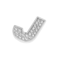 thumbnail image 1 of 3D DIY Rhinestone Diamante de Número de de de Emblema Insignia de Color Pta Decoración Accesorio Decorativo J perfecl Emblema de diamantes de imitación de letra, 1 of 8