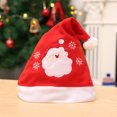 thumbnail image 3 of Gorro de Feliz Navidad, gorro de Año Nuevo, muñeco de nieve, alce, Papá Noel, sombreros para niños, niños, adultos, regalo de Navidad, 3 uds. JAMW Sencillez, 3 of 5