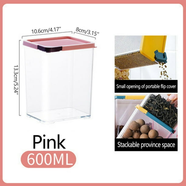 KBODIU Sealed Storage Tank for Cereals Large Storage Box Kitchen Food