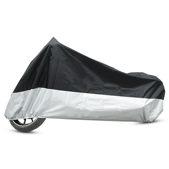 XL 190T Motorcycle Cover Outdoor Rain Dust UV Protector