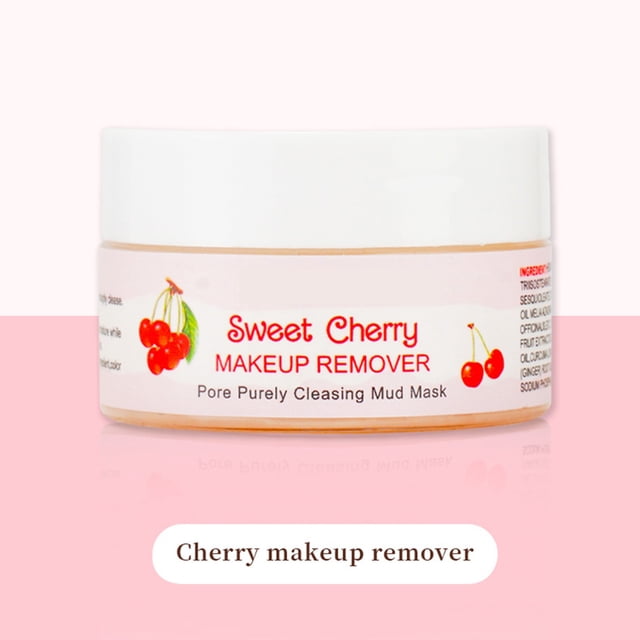 Clearance, Deep Cleansing, Moisturizing, Mild And Non Irritating Sensitive Skin, Eyes, Lips, And Face Three In One Fruit Flavored Makeup Remover Creams