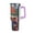 Violet-style-38, variant on Du-kes of Ha-zzard 40 Oz Car Cup Stainless Steel Tumbler with Handle, Lid, And Straw, Reusable Large Capacity Car Cup