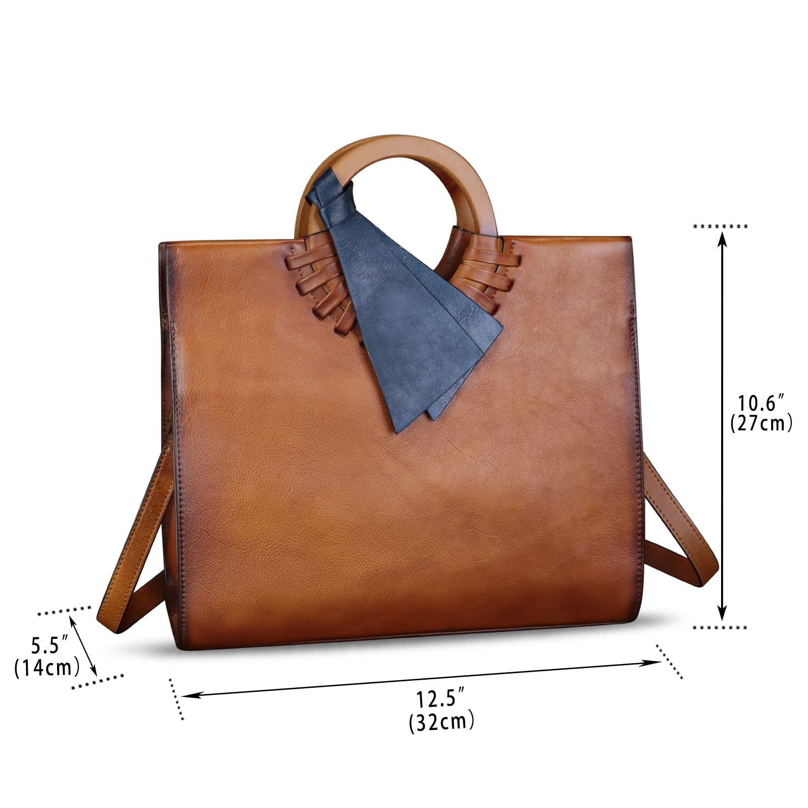 Genuine Leather Purses and Handbags for Women Fashion Crossbody Shoulder Bag