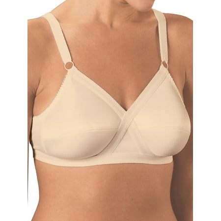 

Women’s Wireless Cross and Shape Bra 2-Pack Beige 42C