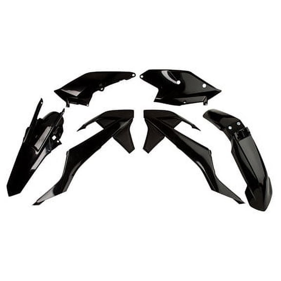 Acerbis Replica Plastic Kit Black for KTM 250 XC-W (E-Start) 2017-2018