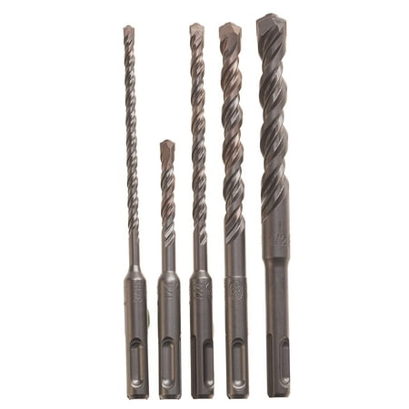 - Bosch HCK005 5-Piece S4L SDS-plus Rotary Hammer Drill Bit Set