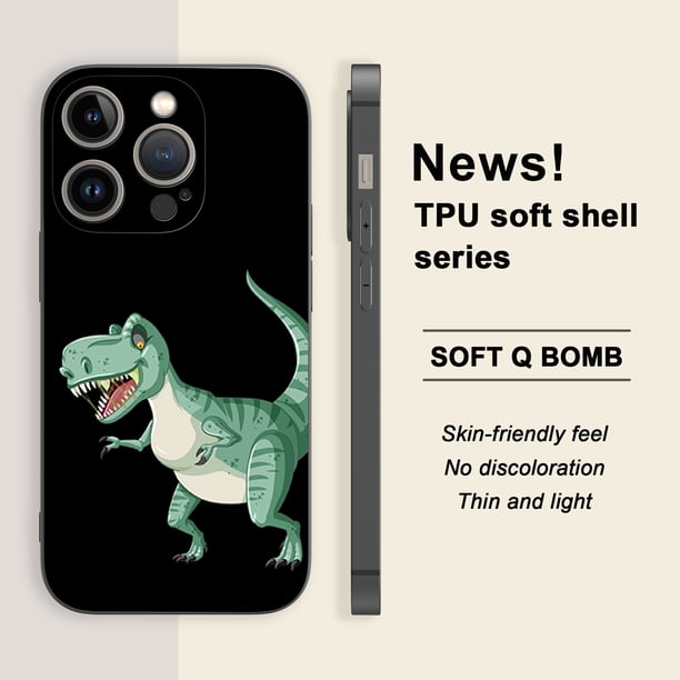 Mantenga su iPhone a salvo de golpes y caídas con una elegante e innovadora funda de goma de TPU para teléfono