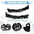 thumbnail image 7 of 1Pair Front Left and Right Bumper Bracket for Honda CR-V 2017-2020 71198-TLA-A01 Plastic Black, 7 of 7