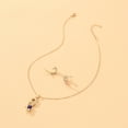 thumbnail image 4 of Conjunto de aretes de collar de diamantes de joyería de moda para damas Wmkox8yi sjalhkljlk1336, 4 of 6