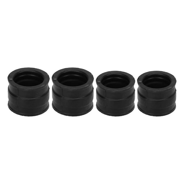 Lot de 4 soufflets de collecteur d'admission de carburateur en caoutchouc de 35 à 37 mm pour CB650 RC03 1979-1982