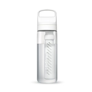 LifeStraw Go Series Water Filter Bottle, 22oz Clear