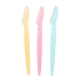 thumbnail image 2 of Eyebrow Trimmer Set, Stainless Steel Rustproof Plastic Handle Eyebrow Remover  for Beginner, 2 of 8