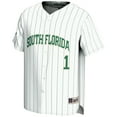thumbnail image 2 of Men's GameDay Greats #1 White South Florida Bulls Lightweight Baseball Fashion Jersey, 2 of 4