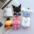 thumbnail image 4 of Sanrio Halloween Kuromi Melody Little White Plush Pendant Toy Hello Kittle Pompompurin Peripheral Doll Children's Gift Souvenir, 4 of 5
