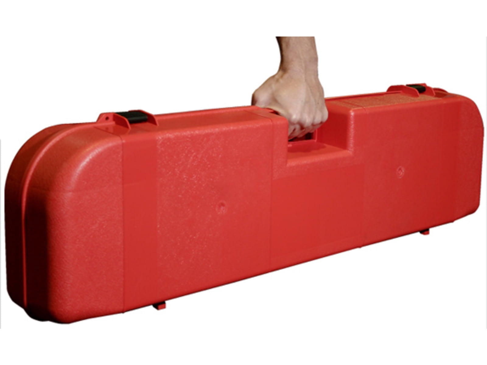 MTM Ice Fishing Rod Box, Holds 8 Plus Accessories, Red, IFB30