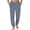 71# Navy, variant on Cyglowse Men's Cute Pajamas Pants Plaid Printed Pants Drawstring Elastic Waist Pant Cuffed Home Sleep With Pockets Dark Blue 3XL