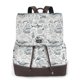 thumbnail image 1 of Balery Vintage Sailboats Mochila de Cuero para Mujeres, Gran Capacidad, Bolsa de Viaje Multifuncional, Mochila de Cuero y Bolsa de Hombro para Mujeres, 1 of 4