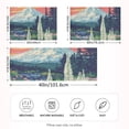 thumbnail image 2 of Yayeee Pillowcase Standard Size Set of 2 Satin Wrinkle Resistant Pillow Case, Floral Mountain, 2 of 7