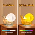 thumbnail image 4 of Snail Night Light for Kids, Rechargeable Baby Night Light, 24 Colors LED Night Light, Touch Bedside Lamp, 4 of 4