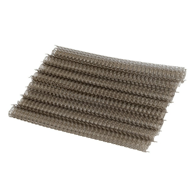 Zaqw Double Wire Binding Spine, Metal Inner Wire Nylon Coating, 100 Count