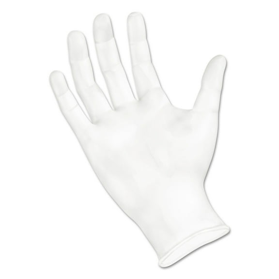 Boardwalk Exam Vinyl Gloves, Powder/Latex-Free, 3 3/5 mil, Clear, Medium, 100/Box -BWK361MBX
