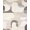 Ivory Taupe Gray, Pattern 6, variant on ODIKA Modern Neutral Abstract With Minimalist Interlocking Border Accents Stain Resistant Low Profile for Dorm Room, Small Living Apartment