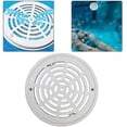 thumbnail image 3 of Ssdlv Auspicious-swimming Pool Drain Cover 8 Inch Round Main Suction Plate For In Ground Pool Swimming Pool Cover,white, 3 of 5