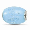thumbnail image 1 of Fancy Bead White Sterling Silver Glass Blue 20.2 mm 15.8, 1 of 3